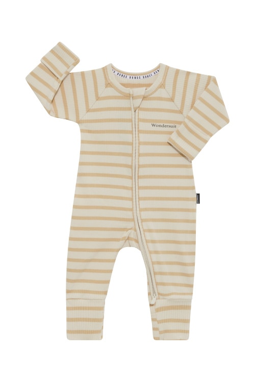 Wide Needle Rib Zippy