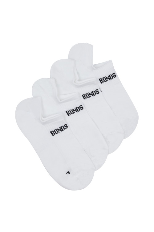 Womens Cool Sport No Show Socks 4 Pack