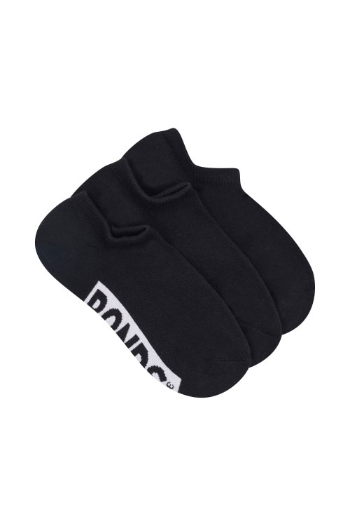 Womens Logo Cushioned No Show 3 Pack