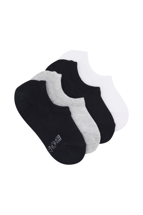 Womens Logo Light Sneaker Socks 4 Pack