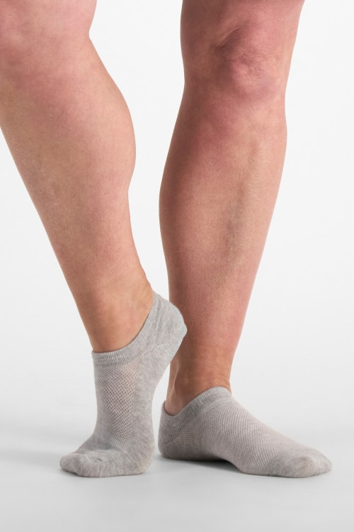 Womens Logo Lightweight No Show 4 Pack