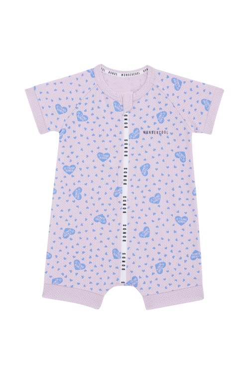 Wondercool Eyelet Zip Romper