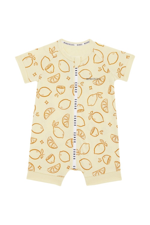 Wondercool Eyelet Zip Romper