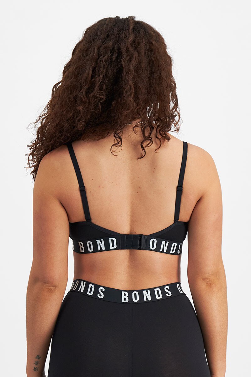Bonds Icons Wirefree Bra, Womens Crop