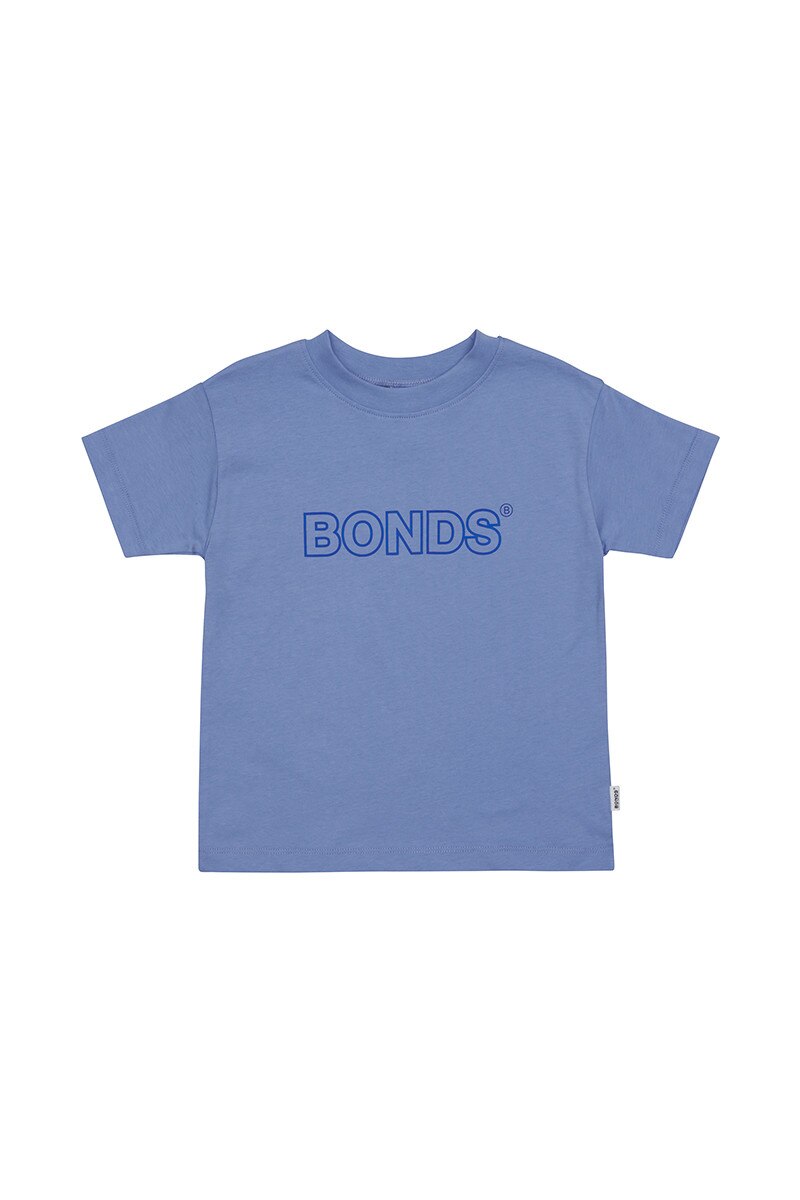 Bonds Kids Short Sleeve Crew Tee | Kids T-shirt | KVRBK