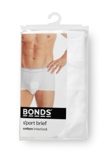 Bonds S'port Brief White