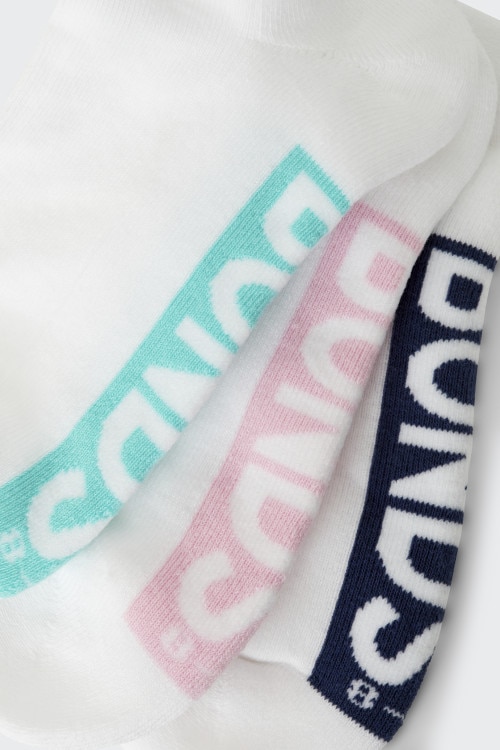 Bonds Womens Logo Cushioned Low Cut Socks 3 Pack (40% Off) | Click Frenzy