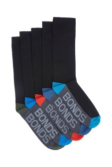 Bamboo Crew 5 Pack