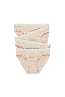 Bonds Girls Bikini Sport 4 Pack Nude