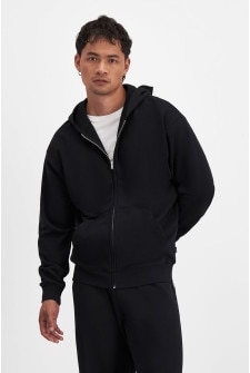 Sweats Cotton Zip Hoodie