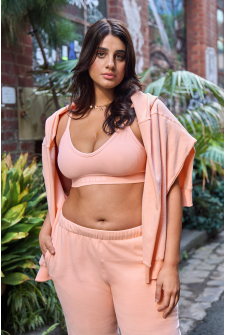 Move Rib Seamless Crop