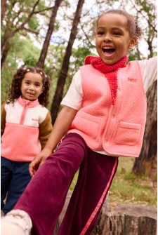 Kids Teddy Fleece Vest