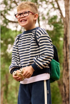 Kids Terry Towelling Pullover