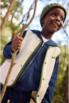 Kids Teddy Fleece Vest