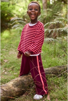 Kids Terry Towelling Wide Leg Pant