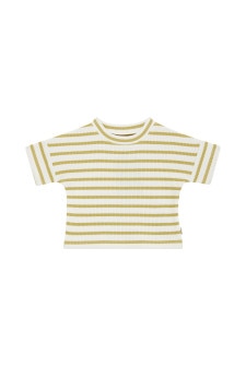 Wide Needle Rib Tee