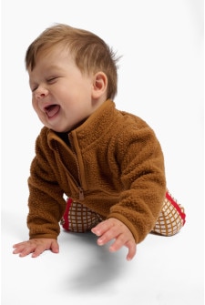 Teddy Fleece Half-Zip Pullover