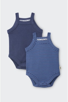 Newbies Rib Singlet Suit 2 Pack