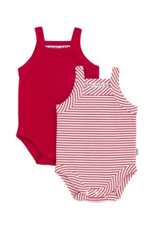 Newbies Rib Singlet Suit 2 Pack