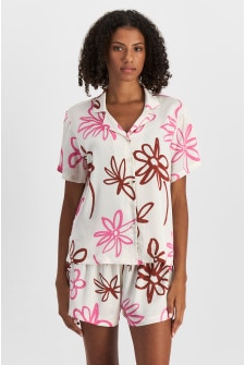 Sleep Satin Shirt