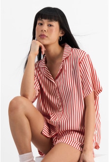 Sleep Satin Shirt