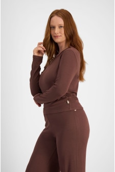 Sleep Modal Blend Rib Long Sleeve