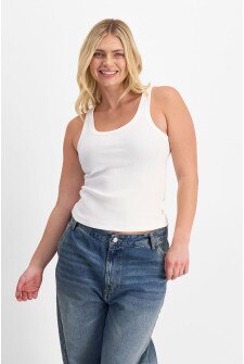 Organics Cotton Rib Scoop Tank