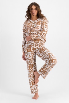 Sleep Wide Leg Aussie Cotton Pant