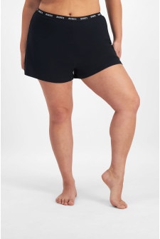 Elle (She/Her) wears size Large and is 160cm tall with 94cm chest and 71cm waist