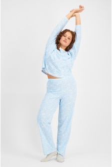 Sleep Relaxed Long Sleeve Aussie Cotton Tee