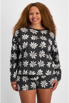 Sleep Relaxed Long Sleeve Aussie Cotton Tee