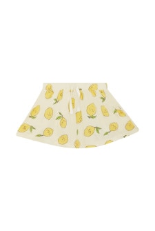Girls Cotton Gathered Skort