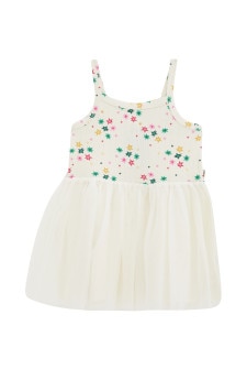 Girls Christmas Pointelle Tutu Dress