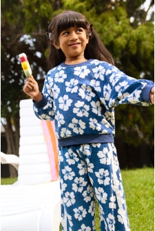 Kids Terry Toweling Pullover