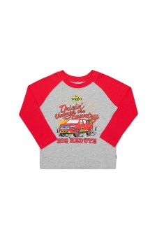 The Wiggles X Bonds Longsleeve Raglan Tee