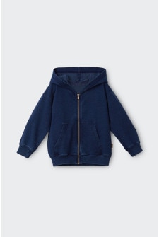 Kids Denim Washed Hoodie