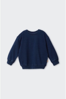 Kids Denim Washed Pullover