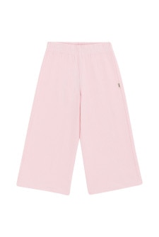 Kids Rib Wide Leg Pant