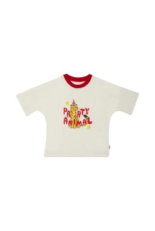 Kids Short Sleeve Drop Shoulder Tee