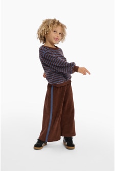 Kids Terry Towelling Wide Leg Pant