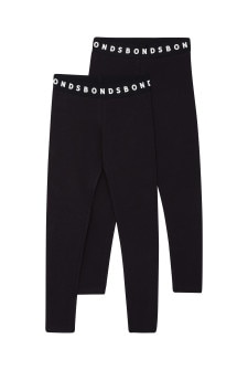 Kids Hipster Legging 2 Pack