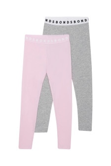 Kids Hipster Legging 2 Pack