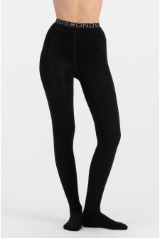 Bonds Fleece Tights Black
