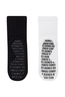 Womens Grip Half Crew Socks 2 Pack