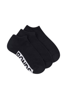 Womens Logo Cushioned Low Cut 3 Pack