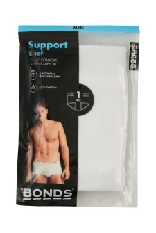 Bonds S'port Brief White