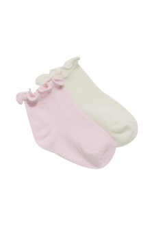 Baby Frill Anklet Sock 2 Pack