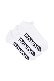 Mens Logo Cushioned Low Cut 3 Pack