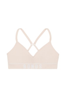 Girls Retro Rib&trade; Contour Crop