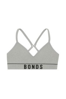 Girls Retro Rib&trade; Contour Crop